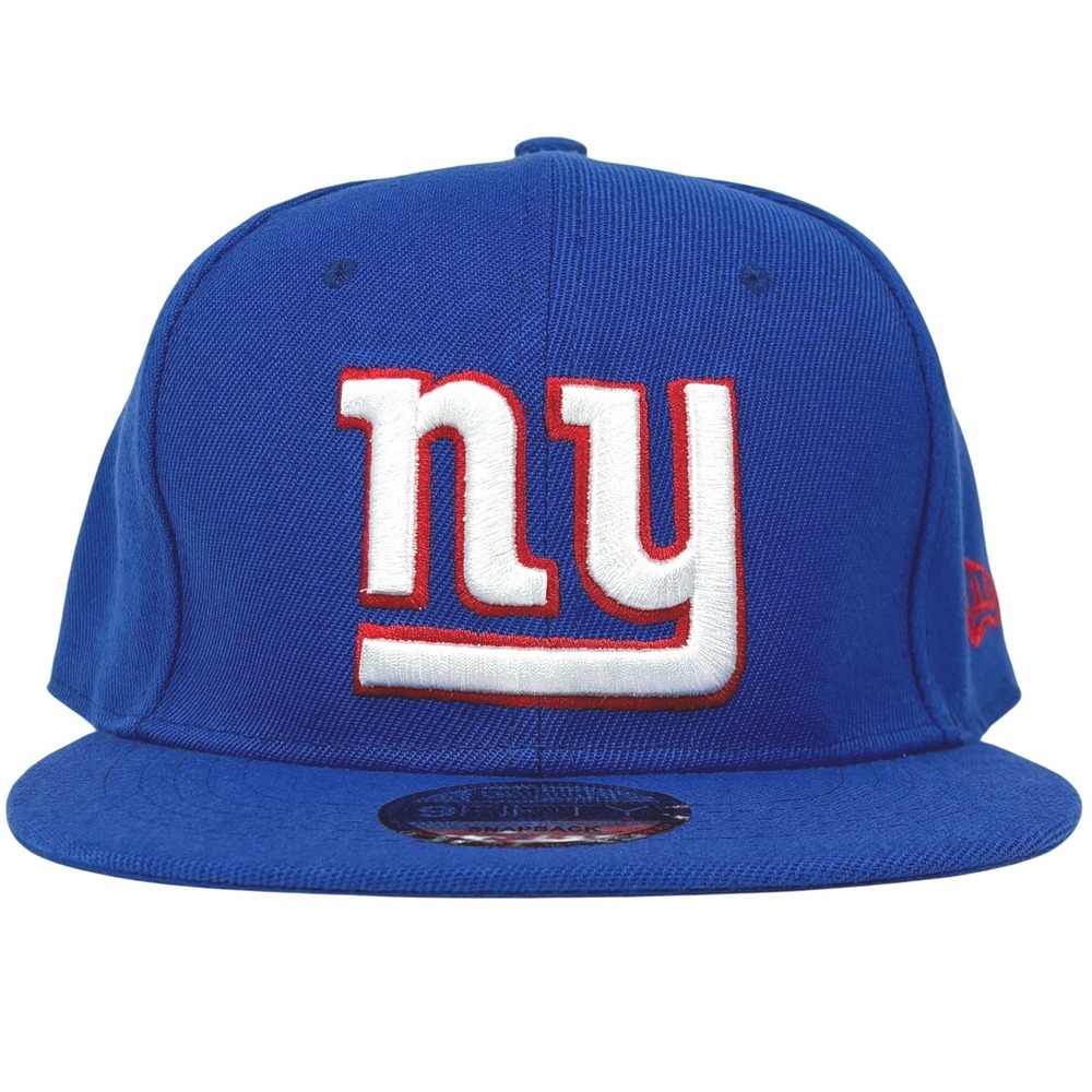 New York Giants New Era 9FIFTY Snapback Hat Blue NFL Football Cap Mens OSFM